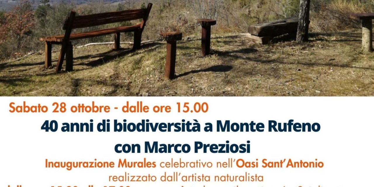 40 anni di biodiversità a Monte Rufeno con Marco Preziosi
